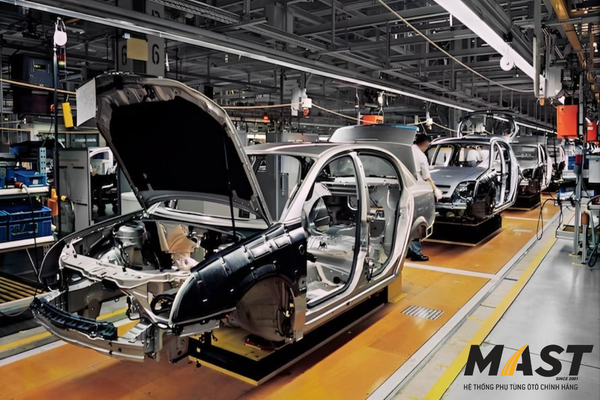 Phụ tùng chính hãng được sản xuất theo tiêu chuẩn kỹ thuật nghiêm ngặt