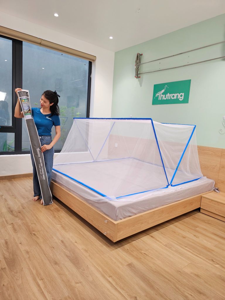 màn chụp gấp gọn tiện lợi