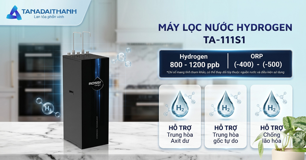 Máy lọc nước làm đẹp da đáng mua nhất 2026