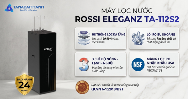Máy lọc nước làm đẹp da đáng mua nhất 2026