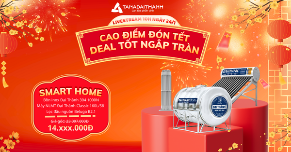 Combo gia dụng được sale lớn trong livestream 24.1