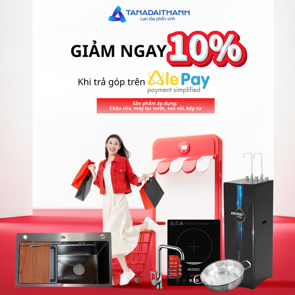 ưu đãi giảm 10% trả góp qua Alepay