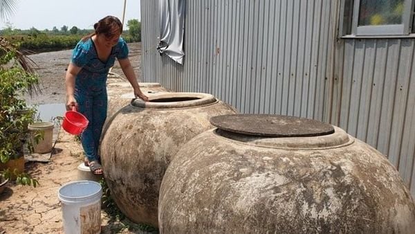 Bồn nhựa Plasman là sản phẩm trữ nước an toàn cho vùng hạn mặn