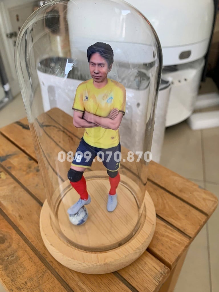 Nhận Làm Tượng 3D Chibi Cầu Thủ Bóng Đá Giống Mẫu Với Công Nghệ 3D Real