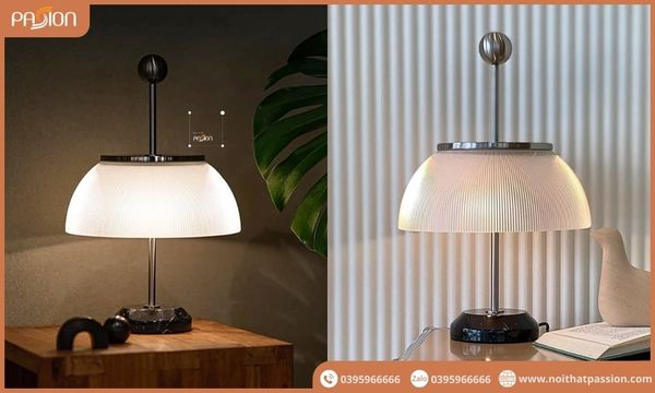 Chọn đèn bàn trang trí dựa vào chất liệu và phòng cách thiết kế
