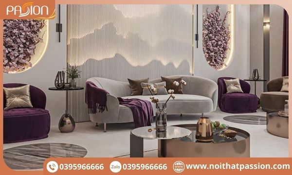 Màu sắc trong trang trí phòng khách hợp phong thủy