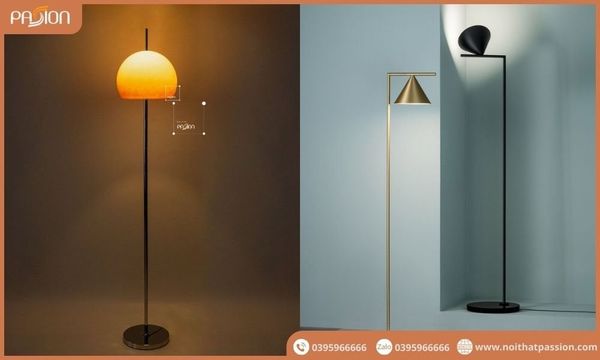 Chọn đèn sàn decor cho không gian