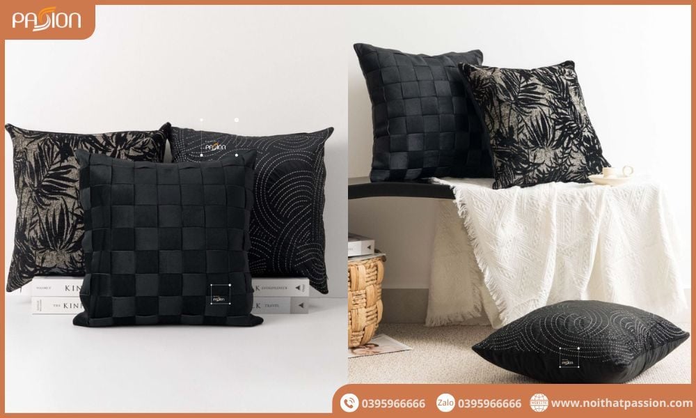 Cách chọn gối tựa sofa da phù hợp phong cách và diện tích