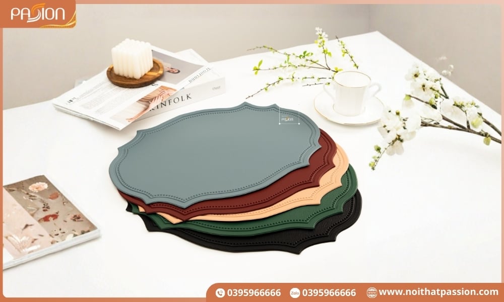Cách chọn tấm lót bàn ăn phù hợp từng không gian
