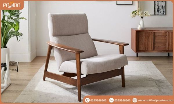 Decor ghế armchair phòng khách hiện đại tối giản