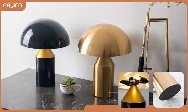Đèn bàn làm việc kiểu nấm decor