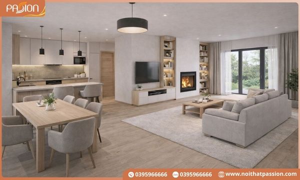 Phong cách Hàn Quốc khi decor phòng khách chung cư