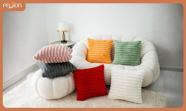 Gối tựa lưng văn phòng bông