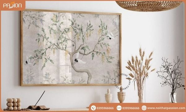 Gợi ý mẫu tranh treo tường phòng khách
