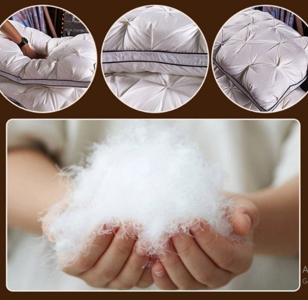 Gối lông vũ nhân tạo và tự nhiên – Những điểm cần biết