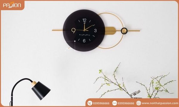 Mẫu đồng hồ treo tường phong cách nghệ thuật