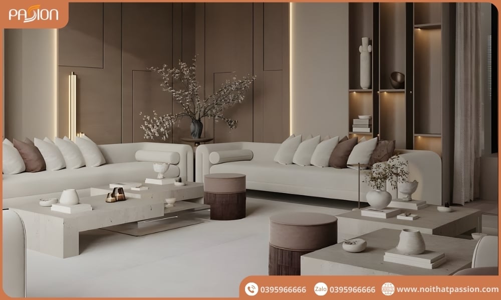Nội thất Passion gợi ý cách ứng dụng mẫu decor phòng khách đẹp hiệu quả