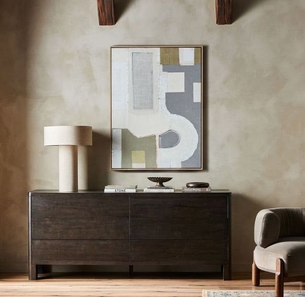 Phối hợp bàn console hài hòa với nội thất xung quanh