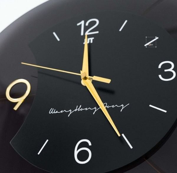 Lựa chọn kích thước đồng hồ treo tường theo không gian