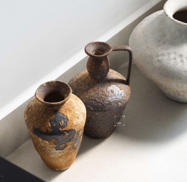 Gợi ý bố trí bình hoa gốm trong không gian sống