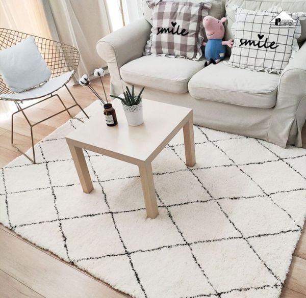 Màu sắc và họa tiết tấm trải sàn hiện đại