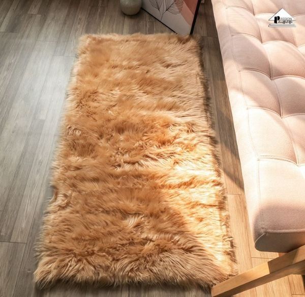 Thảm Lông Chữ Nhật Siêu Mềm