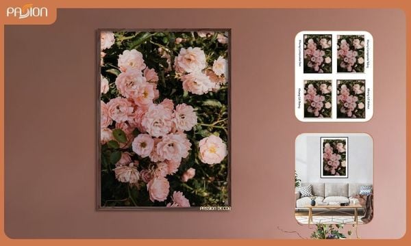 Lý do tranh hoa treo tường được yêu thích