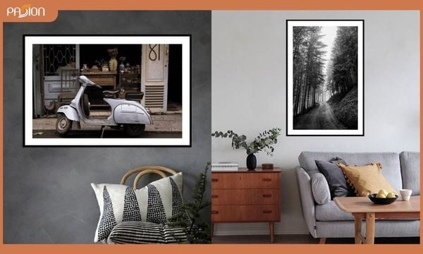 Kích thước của tranh treo tường