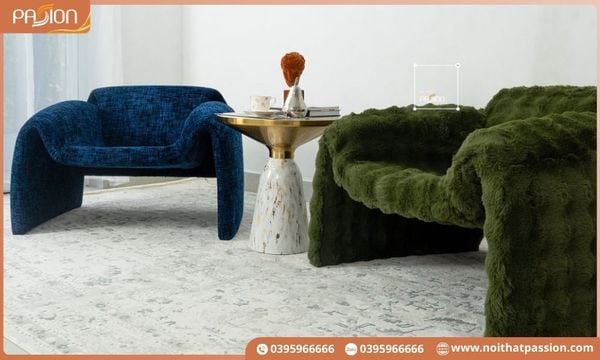 Chọn ghế armchair màu gì cho phòng khách?