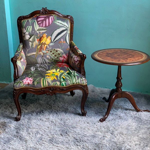 Mẫu ghế armchair Louis XIV được sản xuất tại Thịnh Gỗ