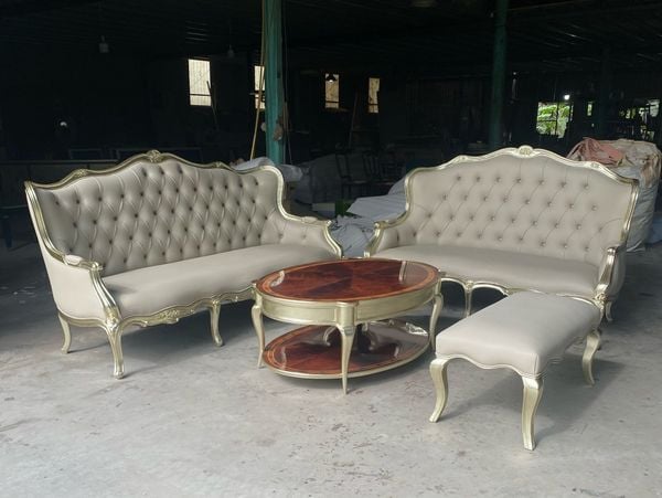 Bộ sofa phòng khách Savio Louis XV