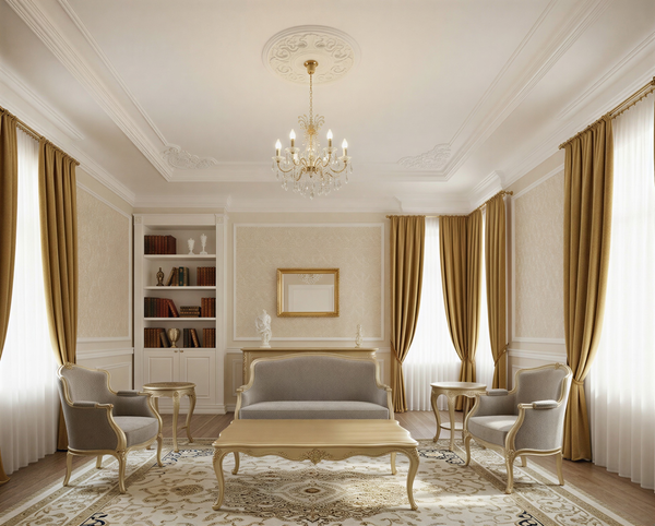 Nội thất Hôtel Plaza Athénée, Louis XV, louis XVI, art deco