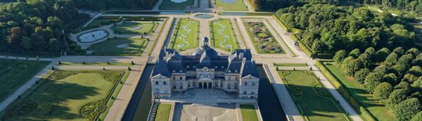 Cảnh quan Lâu đài Pháp Château de Vaux-le-Vicomte