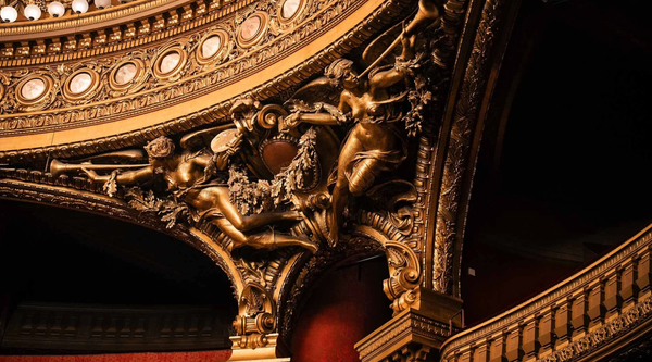 Nhà hát Palais Garnier, nội thất cổ điển pháp