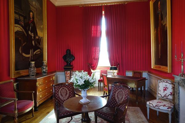 Lâu đài Amboise - nội thất cổ điển Pháp