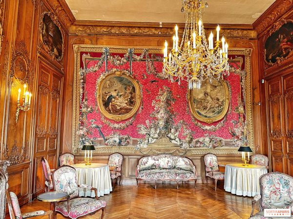 Lâu đài Rambouillet - nội thất Louis XV
