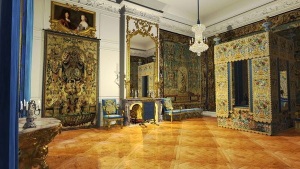 Lâu đài Lunéville - phong cách Chinoiserie