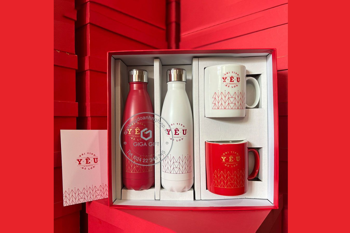 Quà tặng cuối năm bình giữ nhiệt cá nhân phù hợp với phần lớn các doanh nghiệp