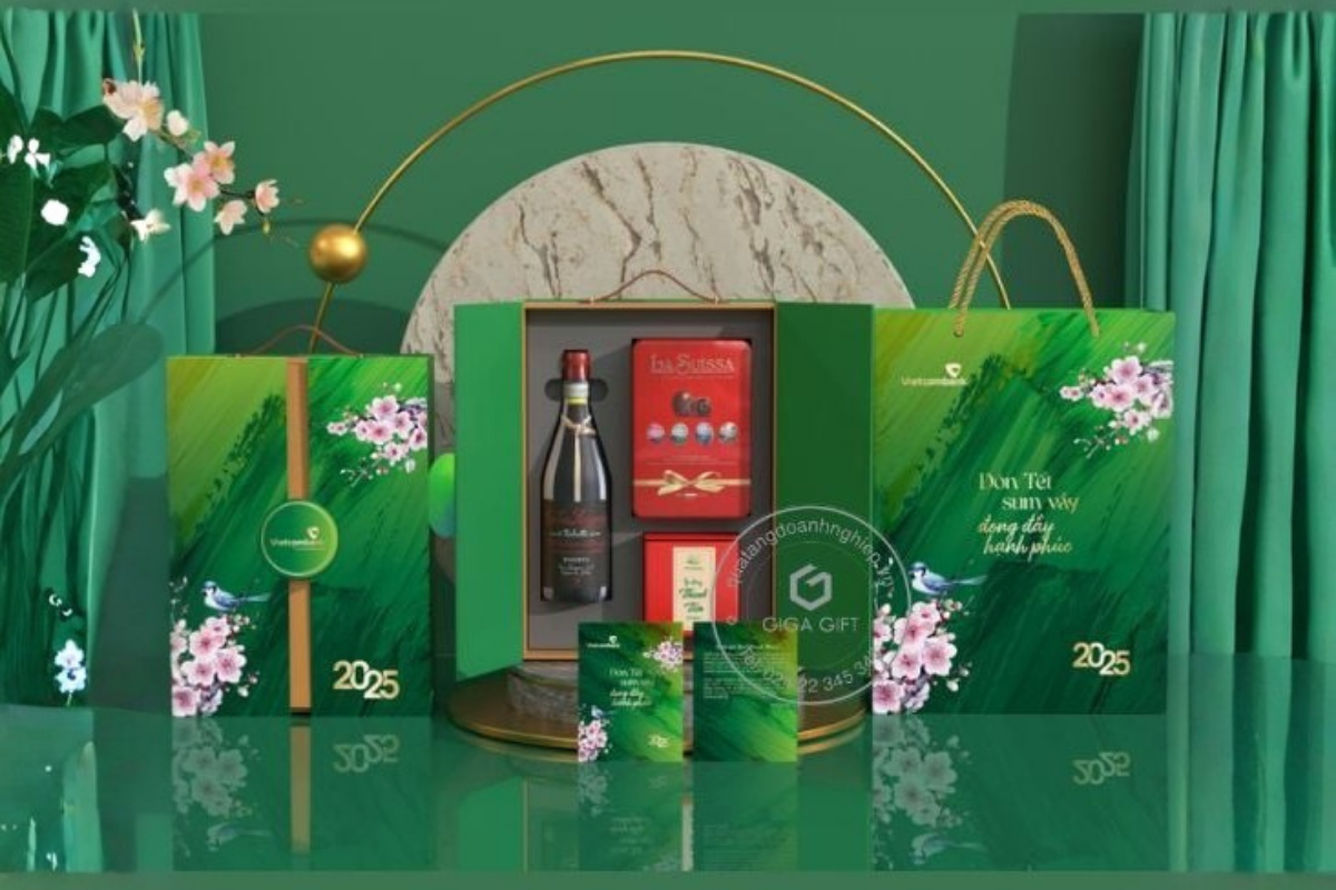 Set quà Tết sang trọng dành cho đối tác