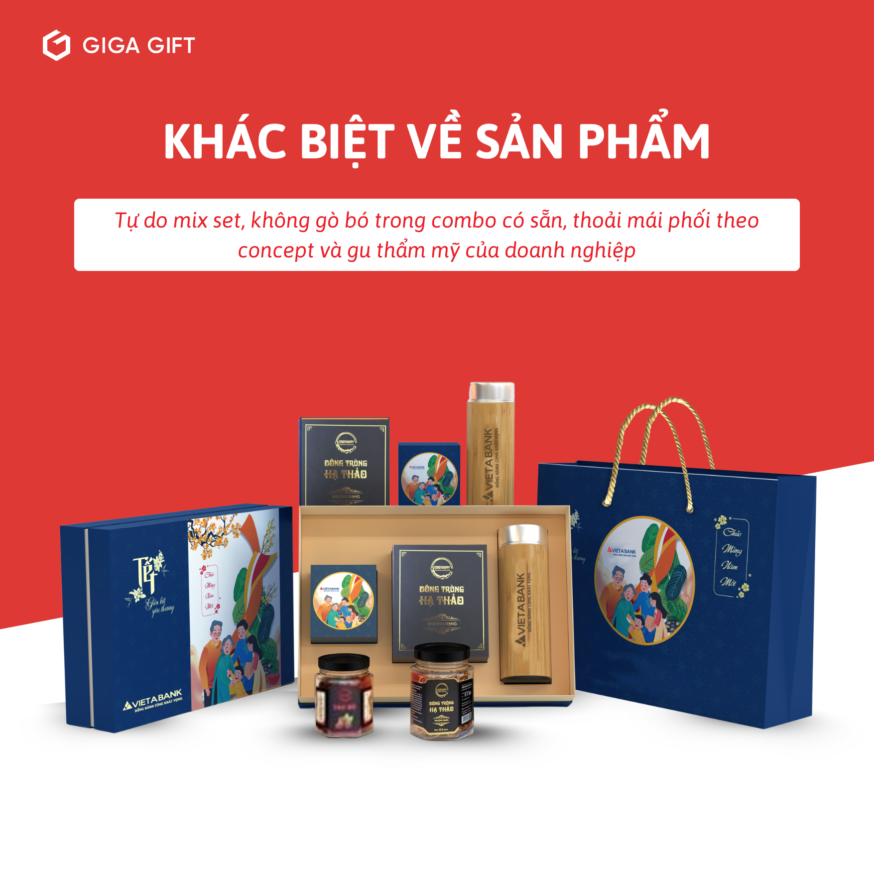 Khác biệt trong sản phẩm