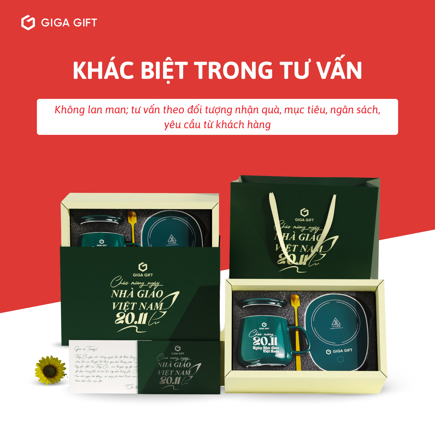Khác biệt trong tư vấn
