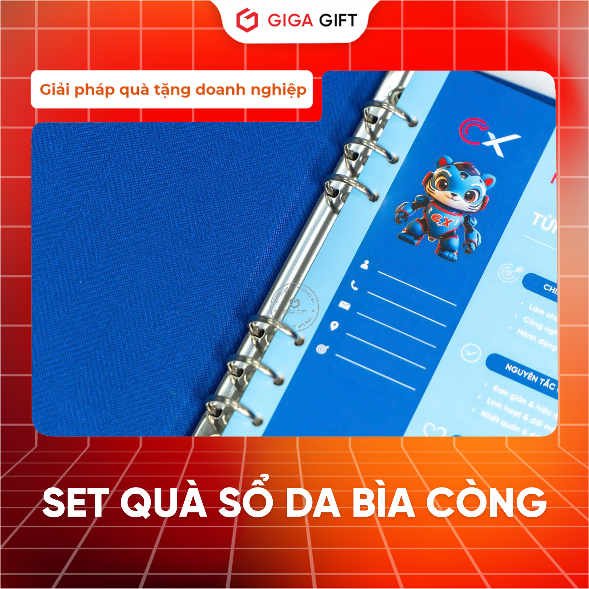 Giga Gift Hoàn Thành Dự Án 1.000 Sổ Da Cao Cấp Cho Vietinbank