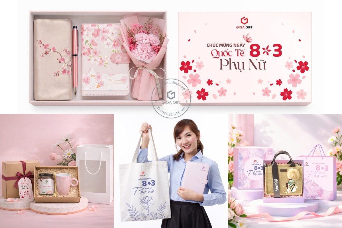 Thị trường quà tặng 8/3 với những sản phẩm bền vững, làm đẹp