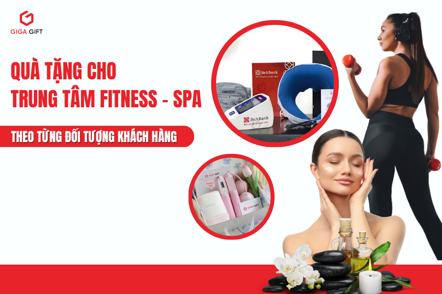 Quà tặng cho trung tâm Fitness Spa