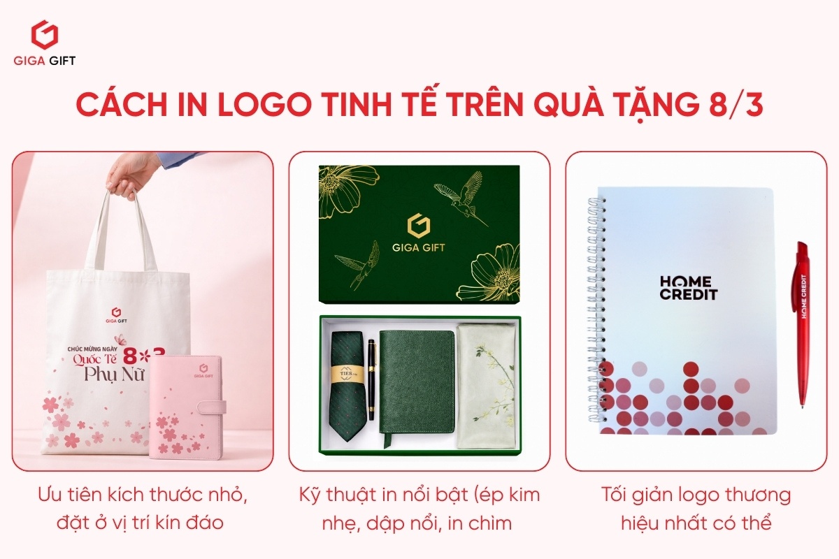 Có nên in logo lên quà 8/3 không?