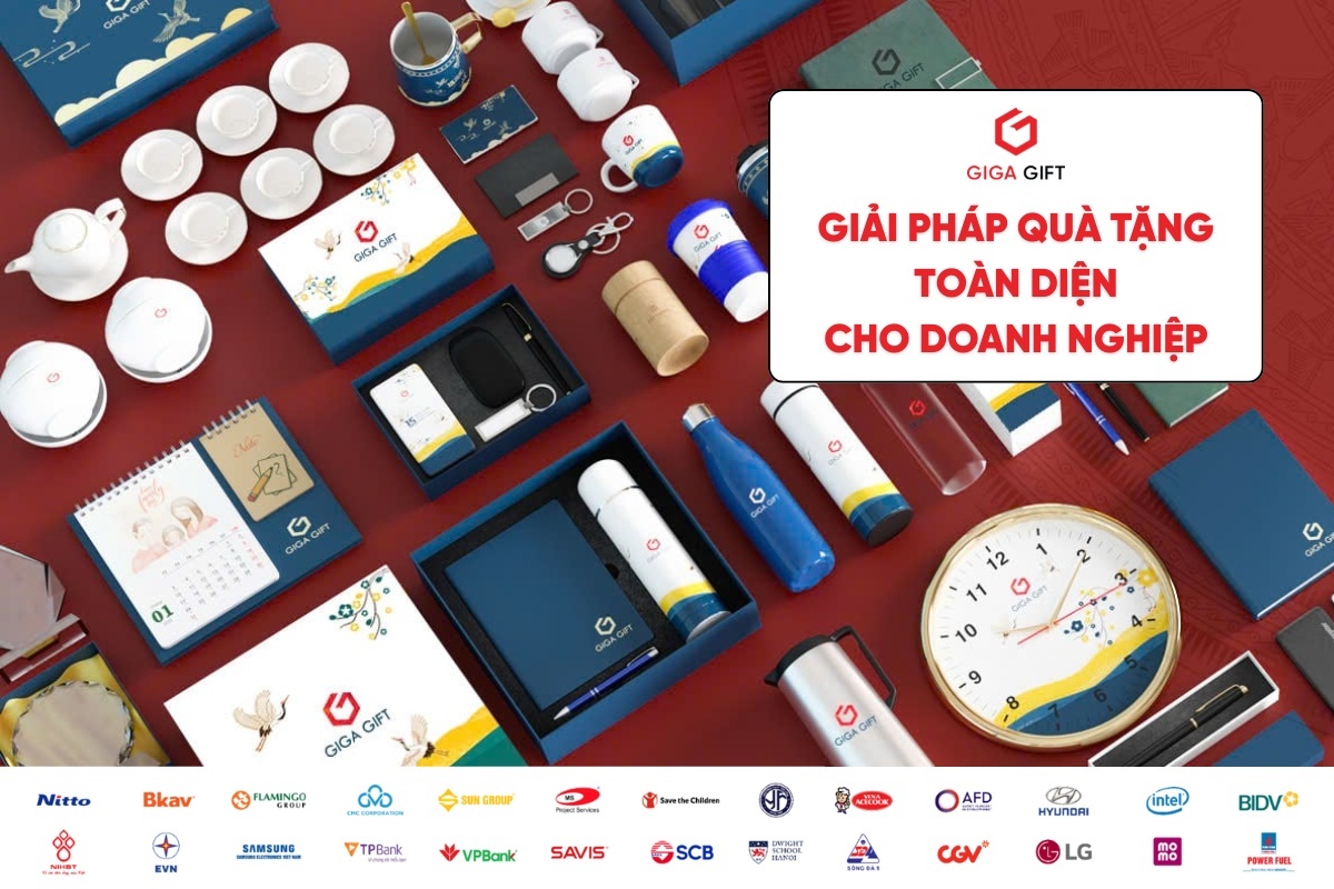Giga Gift là&nbsp;đơn vị có hơn 19 năm kinh nghiệm trong cung cấp giải pháp quà tặng quảng cáo trọn gói cho doanh nghiệp