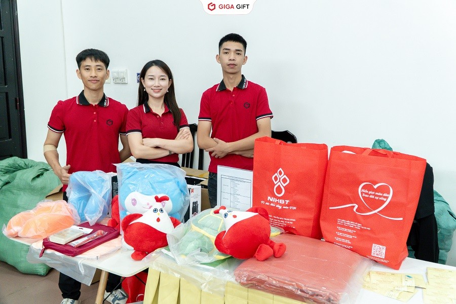 quà tặng hiến máu