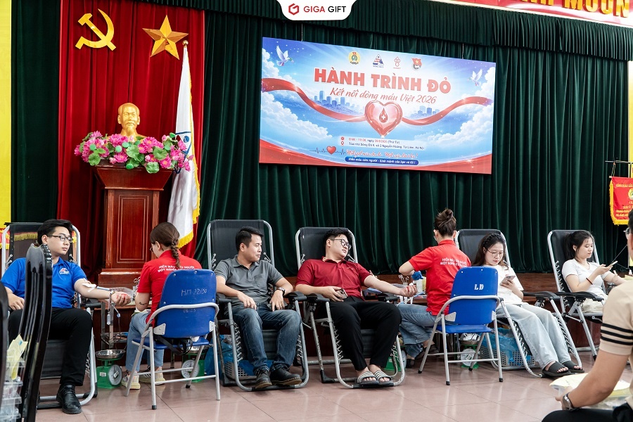 quà tặng hiến máu