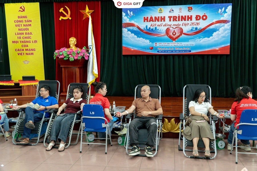 quà tặng hiến máu
