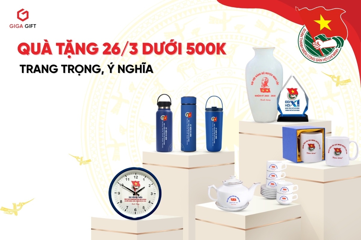 Quà Tặng 26/3 Dưới 500K